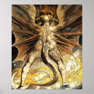 The Great Red Dragon by After William Blake Poster