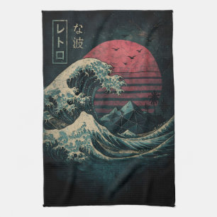 The Great Retro Wave Classic Kitchen Towel