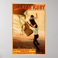The Great Ruby, 1899. Vintage Theatre