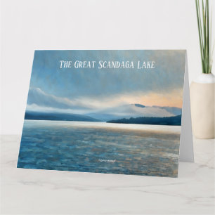 The Great Sacandaga Lake - note card - impressions