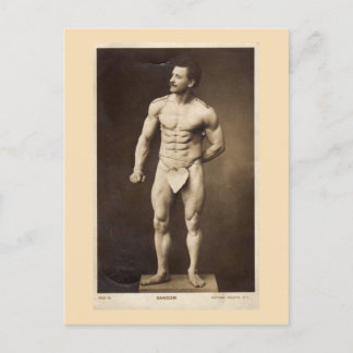 The Great Sandow Postcard