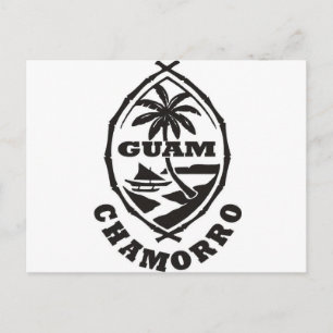 The great seal of Guam Postcard
