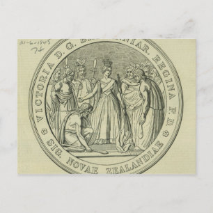 The Great Seal of New Zealand Postcard
