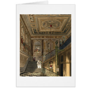 The Great Staircase at Kensington Palace From Pyne