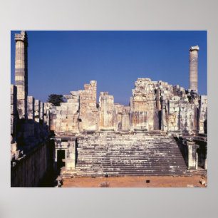The Great Staircase of the Temple of Apollo Poster