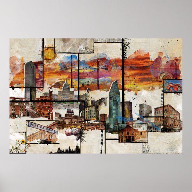 The Great State of Texas Print (Front)