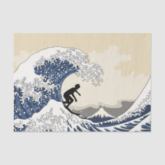 The Great Surfer of Kanagawa Tissue Paper