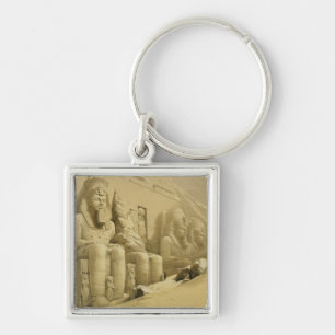The Great Temple of Abu Simbel, Nubia, from "Egypt Keychain