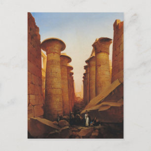 The Great Temple of Amun at Karnak Postcard
