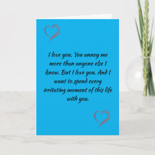 THE GREAT THINGS ABOUT BEING MARRIED CARD