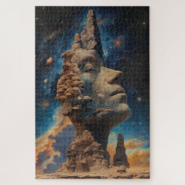 The Great Thinker Of Universe Fantasy Art Jigsaw Puzzle (Vertical)
