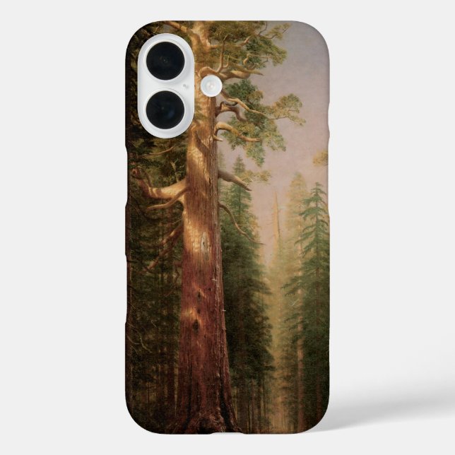 The Great Trees, Mariposa Grove, CA by Bierstadt Case-Mate iPhone Case (Back)