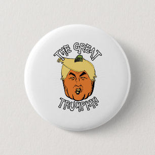 The Great Trumpkin - Sketch 2 Inch Round Button