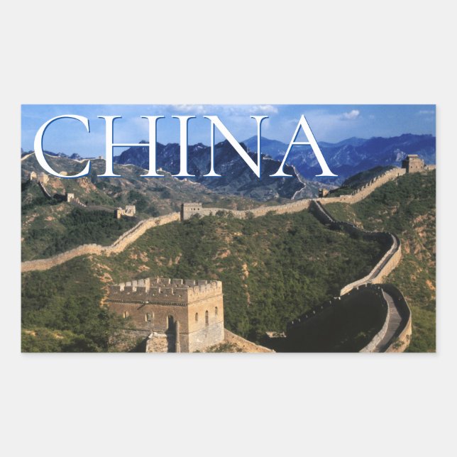 The Great Wall | Jinshanling, China Sticker (Front)
