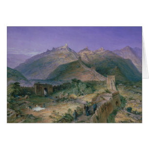 The Great Wall of China, 1886 (w/c)
