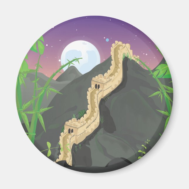 The Great Wall of China Magnet (Front)