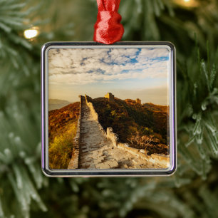 The Great Wall of China Metal Ornament
