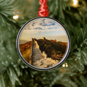 The Great Wall of China Metal Ornament