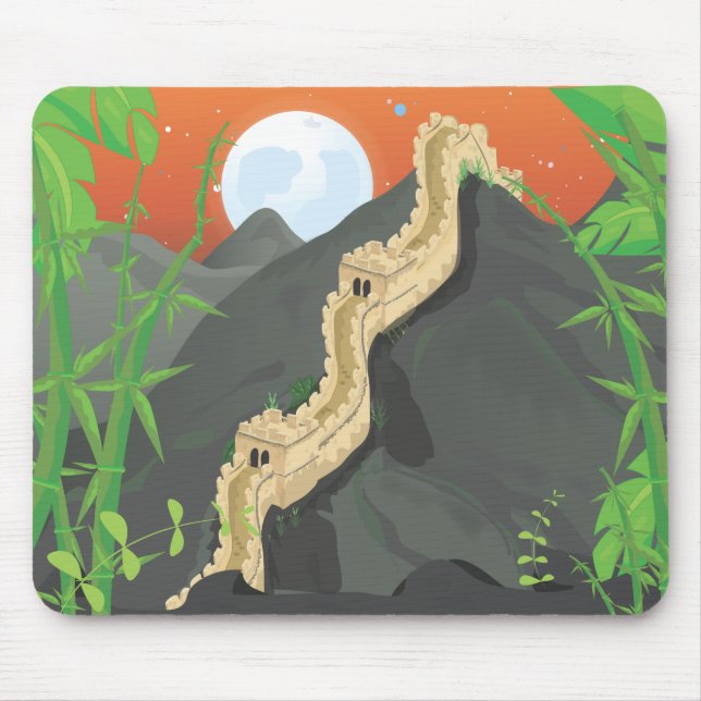 The Great Wall of China Mouse Pad (Front)
