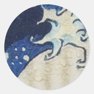 The Great Wave Classic Round Sticker