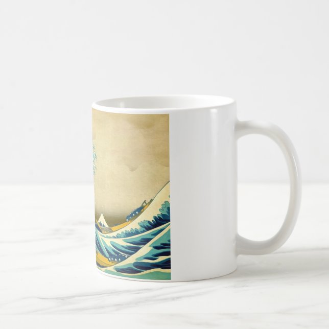 The Great Wave Coffee Mug (Right)
