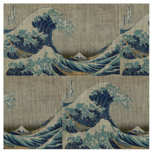 The Great Wave Fabric