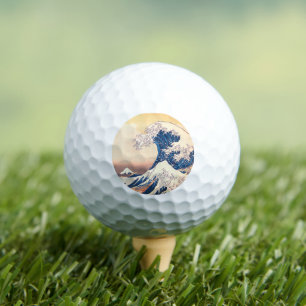 The Great Wave  - Japanese  art Golf Balls