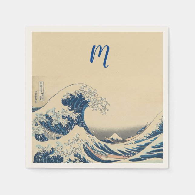 The Great Wave - Japanese art  Napkin (Front)