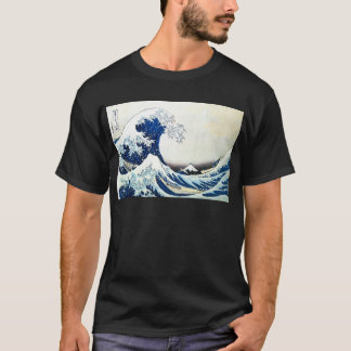 "The Great Wave" Japanese Painting by Hokusai T-Shirt