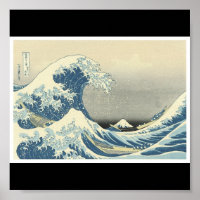 "The Great Wave" Japanese painting c. 1830-1832