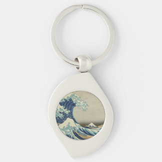 The Great Wave Keychain