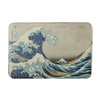 The Great Wave Mt Fuji Bath Mat