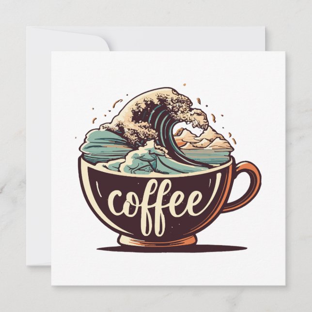 The Great Wave Of Coffee (Front)