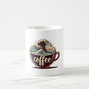 The Great Wave Of Coffee Mug