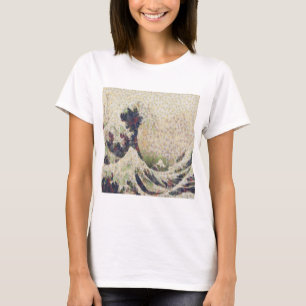 The Great Wave Of Honeydew Melon Fine Art Spoof T-Shirt