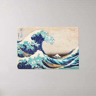 The Great Wave of Kanagawa Canvas Print