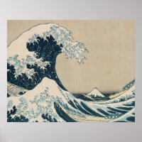 The Great Wave of Kanagawa, Views of Mt. Fuji