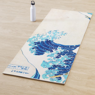 The Great Wave off Kanagawa (神奈川沖浪裏) Yoga Mat