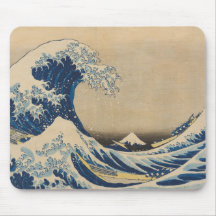 "The Great Wave off Kanagawa" Art Mouse Pad