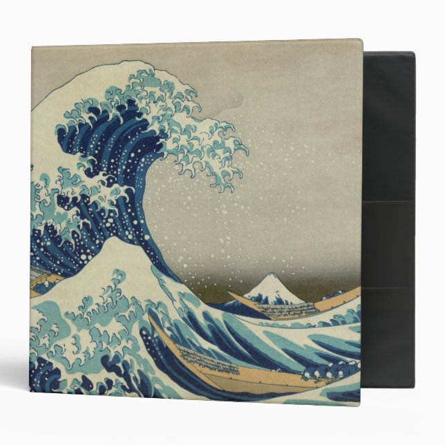 The Great Wave off Kanagawa Binder (Front/Inside)