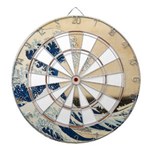 The Great Wave off Kanagawa by Hokusai Dartboard