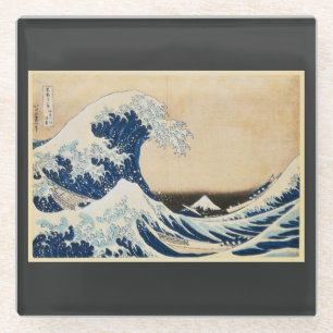 The Great Wave off Kanagawa by Hokusai Glass Coaster