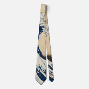 The Great Wave off Kanagawa by Hokusai Tie