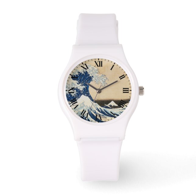 The Great Wave off Kanagawa by Hokusai Watch (Front)