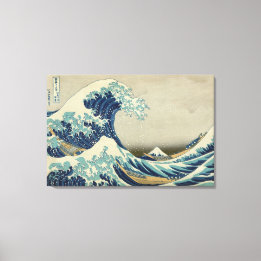 The Great Wave off Kanagawa Canvas Print