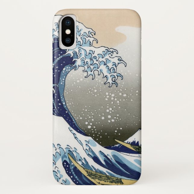The Great Wave Off Kanagawa Case-Mate iPhone Case (Back)