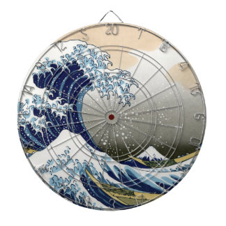 The Great Wave Off Kanagawa Dartboard
