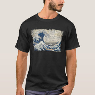 The Great Wave Off Kanagawa Famous Painting T-Shirt