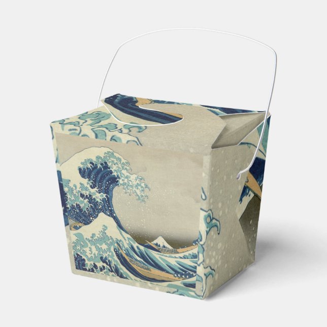 The Great Wave off Kanagawa Favor Box (Front Side)