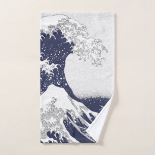 The Great Wave off Kanagawa Hand Towel